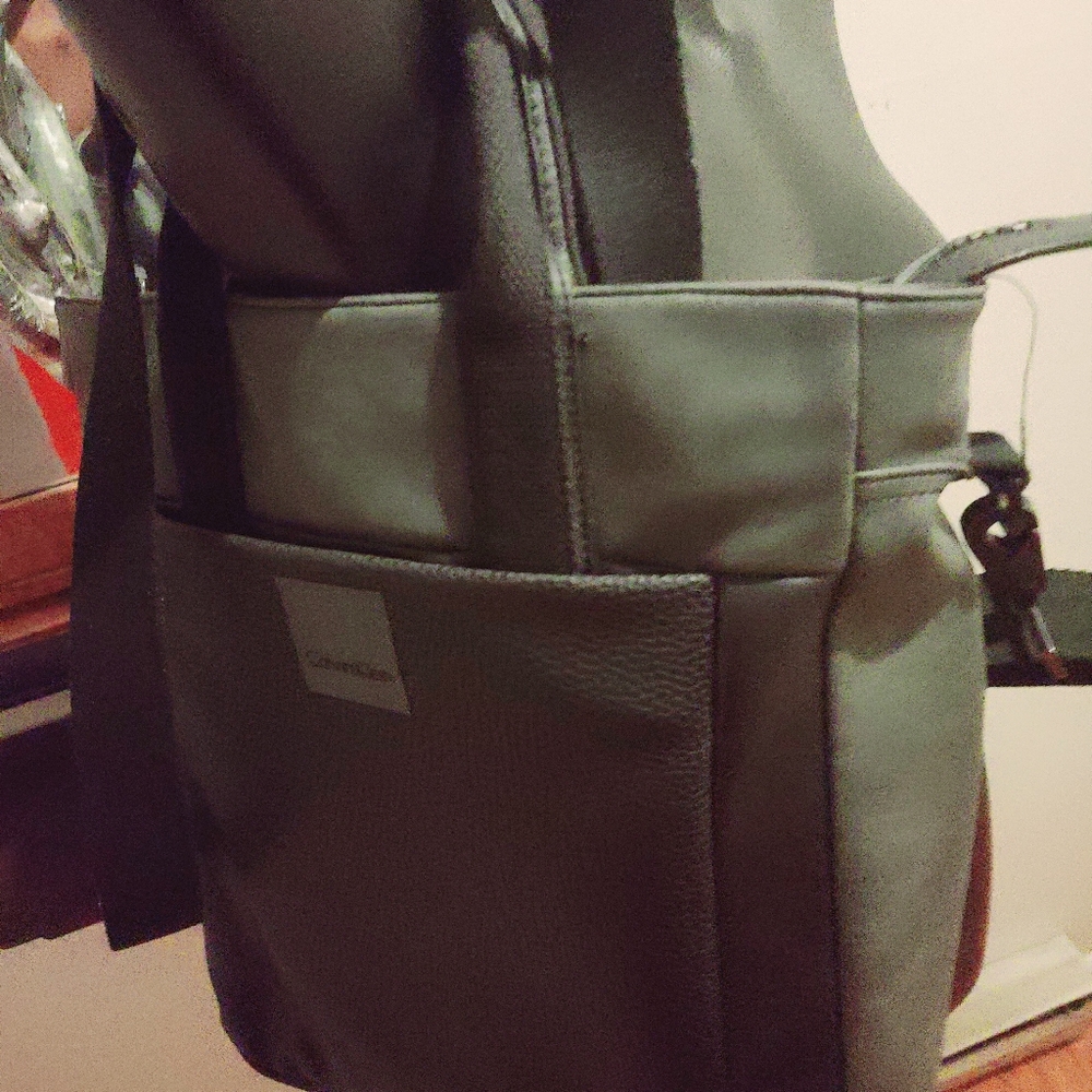 Calvin Klein 14x14 Modern Black Tote